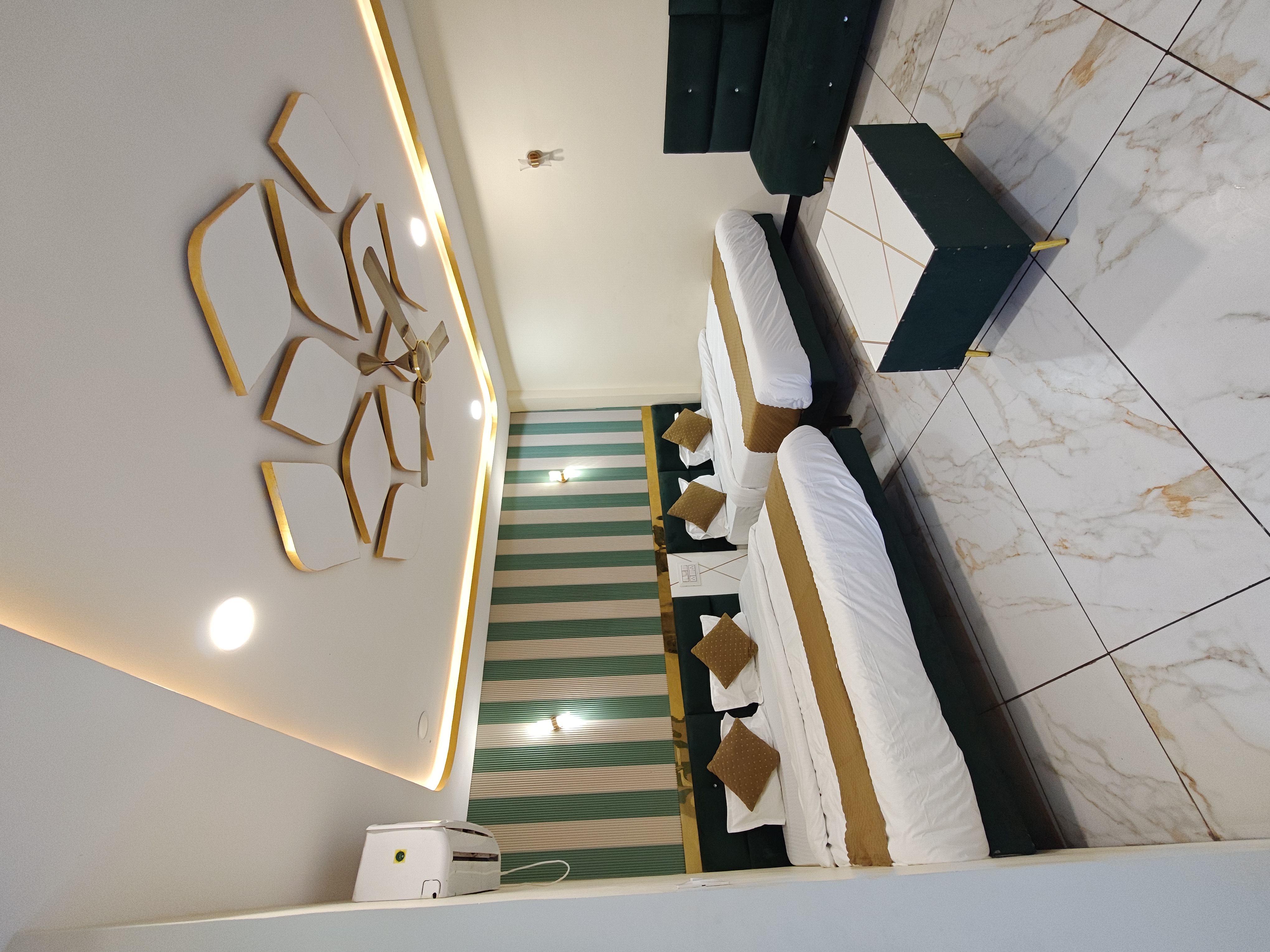 Hotel corridor